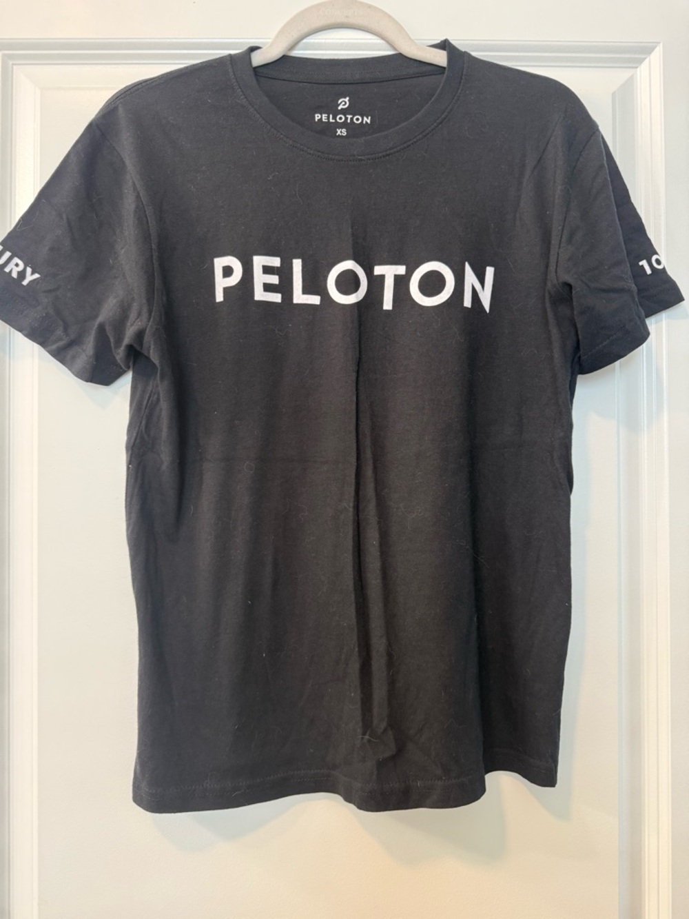 Peloton Black Short Sleeve Logo Tee